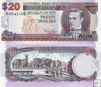 *20 Dolárov Barbados 1999, P57 UNC