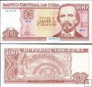 *100 Pesos Kuba 2001-2023, P124 UNC