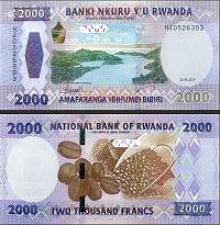 *2000 Frankov Rwanda 2024, P44 UNC - Kliknutím na obrázok zatvorte -