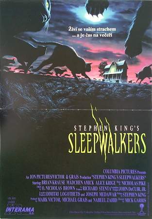 Filmový plagát Sleepwalkers - Kliknutím na obrázok zatvorte -