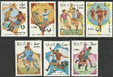 *Známky Futbal, Laos 1986 nerazítkovaná séria MNH - Kliknutím na obrázok zatvorte -