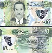 *20 botswanských pula Botswana 2018, P35 UNC - Kliknutím na obrázok zatvorte -