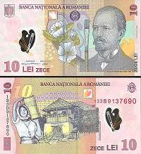 *10 Lei Rumunsko 2008-18, polymer P119 UNC - Kliknutím na obrázok zatvorte -