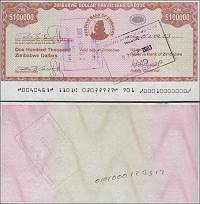 *100 000 Dolárov Zimbabwe 2003, P19 UNC s razítkami - Kliknutím na obrázok zatvorte -